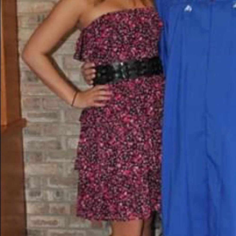 Ruffle flower dress